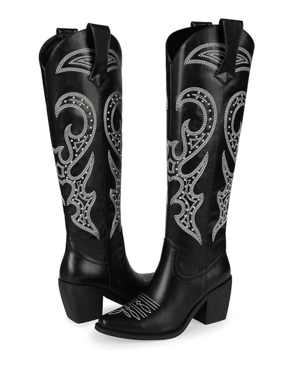 Wetkiss Side-Zip Western Boots