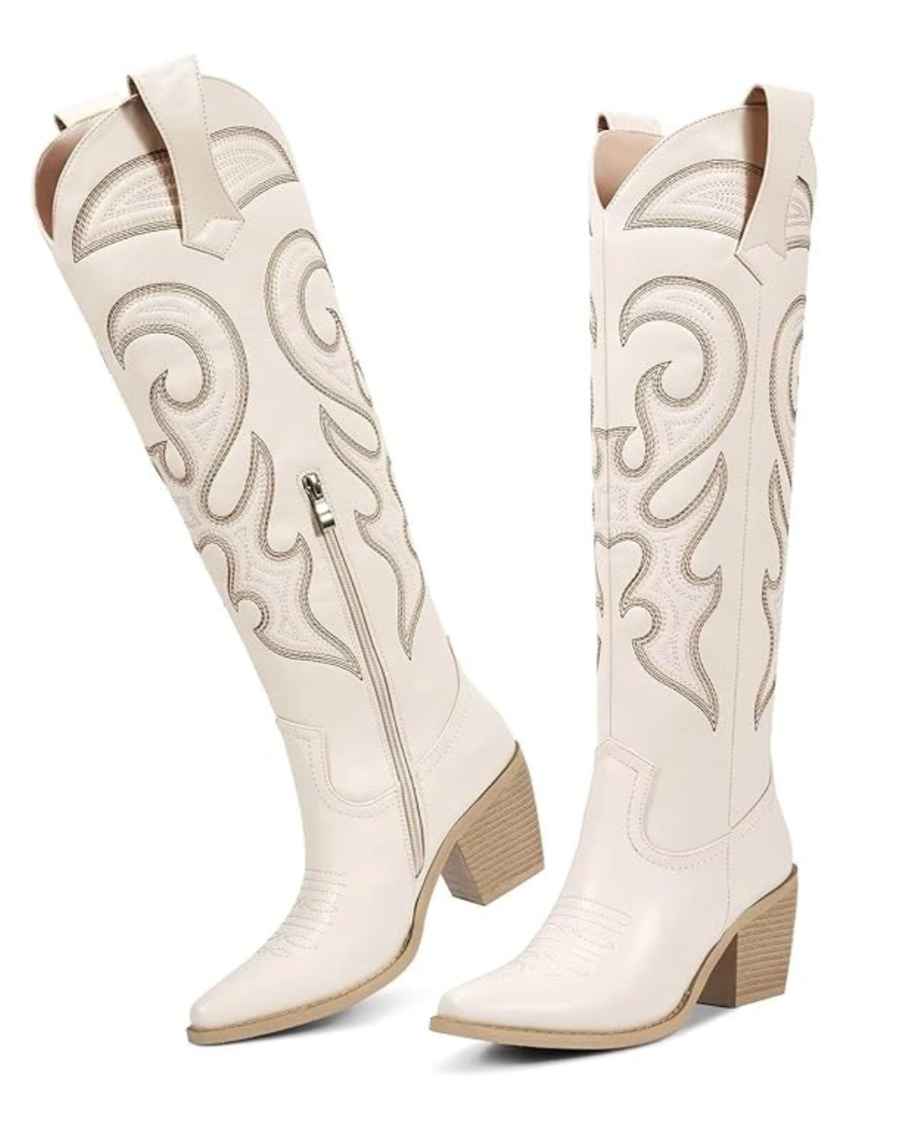 Wetkiss Side-Zip Western Boots