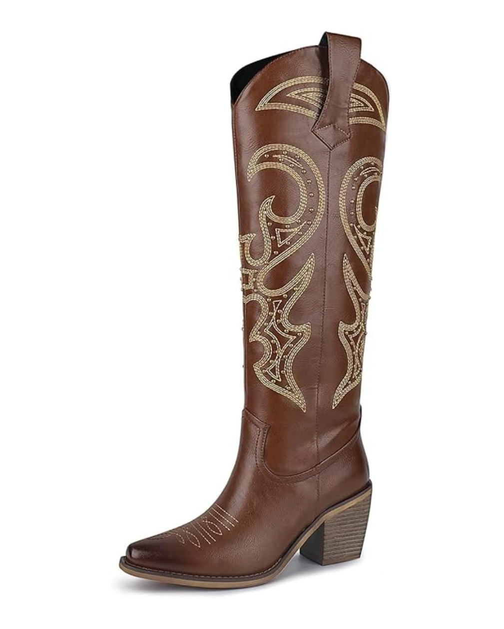 Wetkiss Side-Zip Western Boots