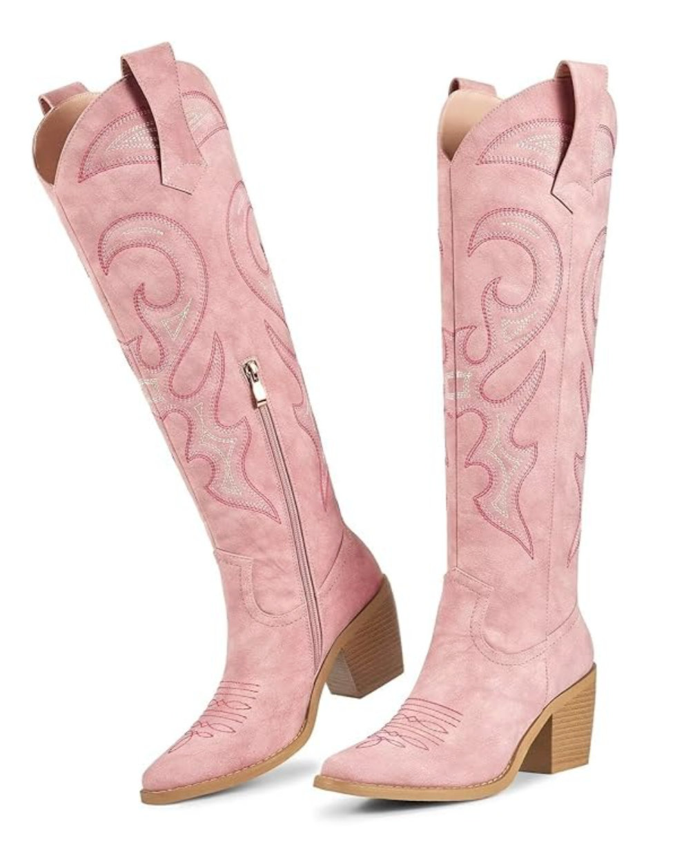 Wetkiss Side-Zip Western Boots