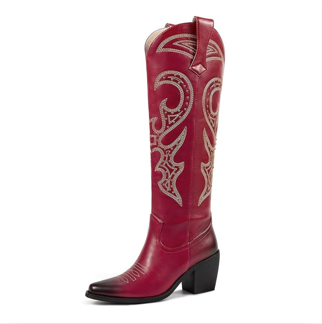 Wetkiss Side-Zip Western Boots