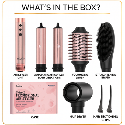 Brightup 5-in-One Hot Air Styler